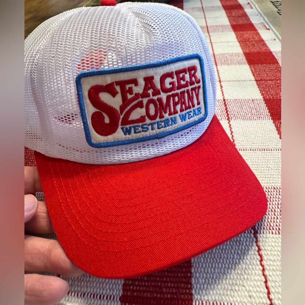 Seager Company Western Wear all mesh cap